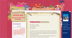Desktop Screenshot of festival-blog.eu